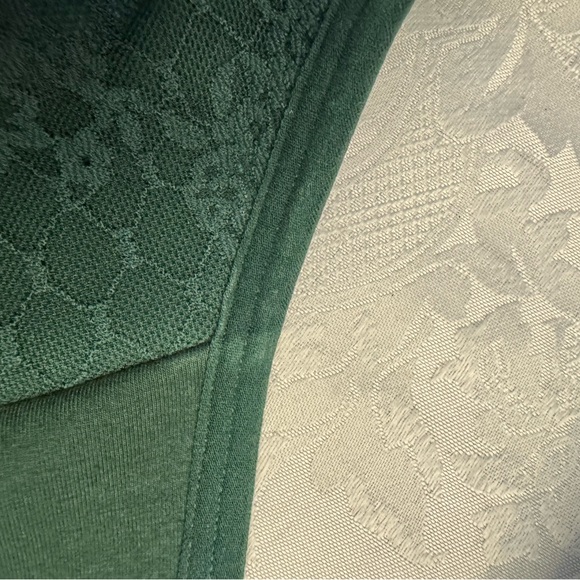 Cacique Bra Size 40D Unlined Full Coverage No‎ Wire Green Lace Stained - Picture 4 of 11